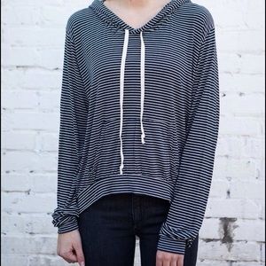Brandy Melville Soft Striped Sweatshirt